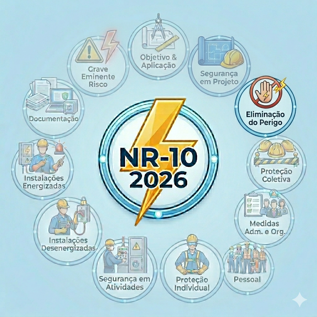 Nova NR-10 PARTE – 3 – ELIMINAÇÃO DO PERIGO