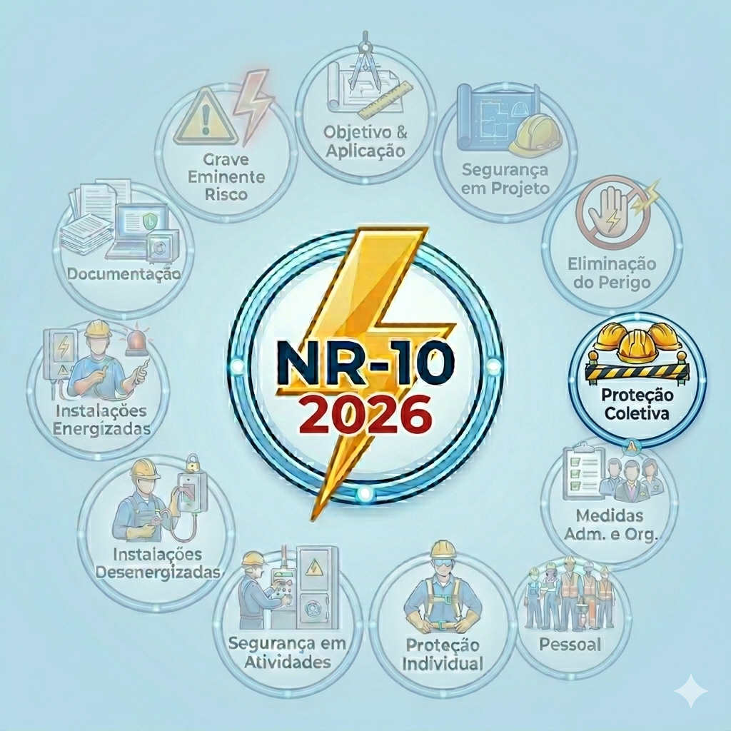 Nova NR-10 PARTE – 4 – MEDIDAS DE PROTEÇÃO COLETIVA