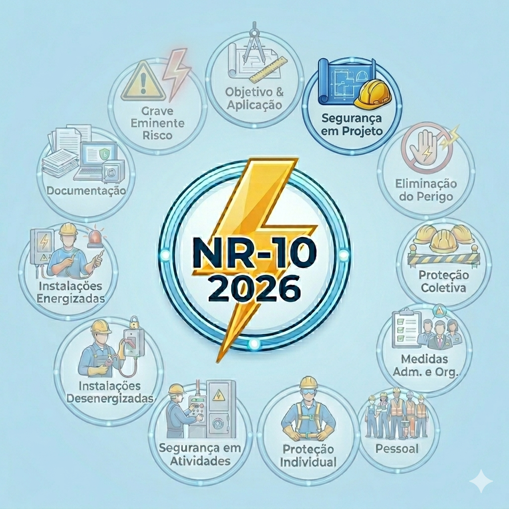Nova NR-10 PARTE – 2 – SEGURANÇA EM PROJETOS