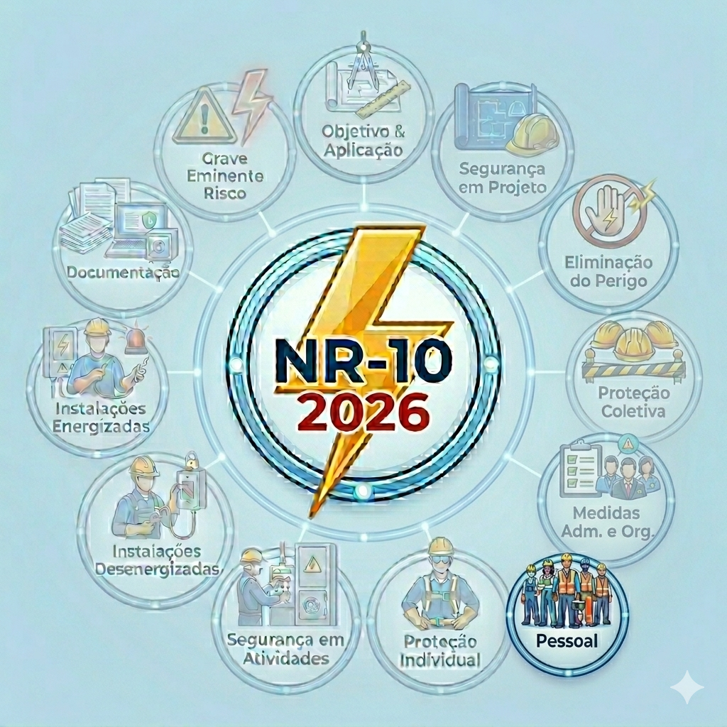Nova NR-10 PARTE – 6 – QUALIFICAÇÃO, HABILITAÇÃO E CAPACITAÇÃO DOS TRABALHADORES, TREINAMENTOS E AUTORIZAÇÃO DOS TRABALHADORES